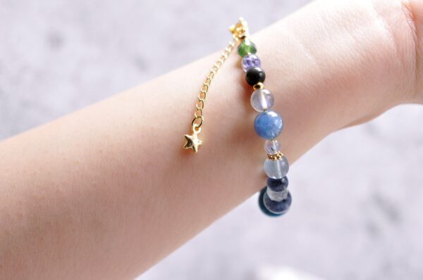 復古系列 | 從淨：澄澈思緒・內在創造力 |  藍磷灰 ・海藍寶・魔鬼海藍寶