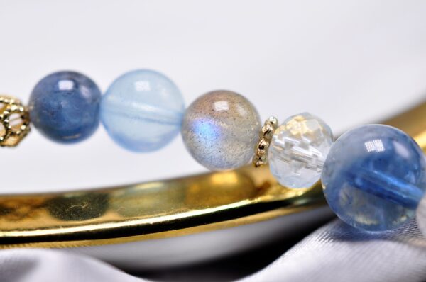 復古系列 | 從淨：澄澈思緒・內在創造力 |  藍磷灰 ・海藍寶・魔鬼海藍寶