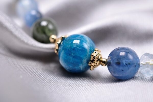 復古系列 | 從淨：澄澈思緒・內在創造力 |  藍磷灰 ・海藍寶・魔鬼海藍寶