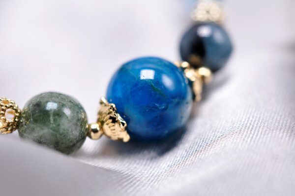 復古系列 | 從淨：澄澈思緒・內在創造力 |  藍磷灰 ・海藍寶・魔鬼海藍寶