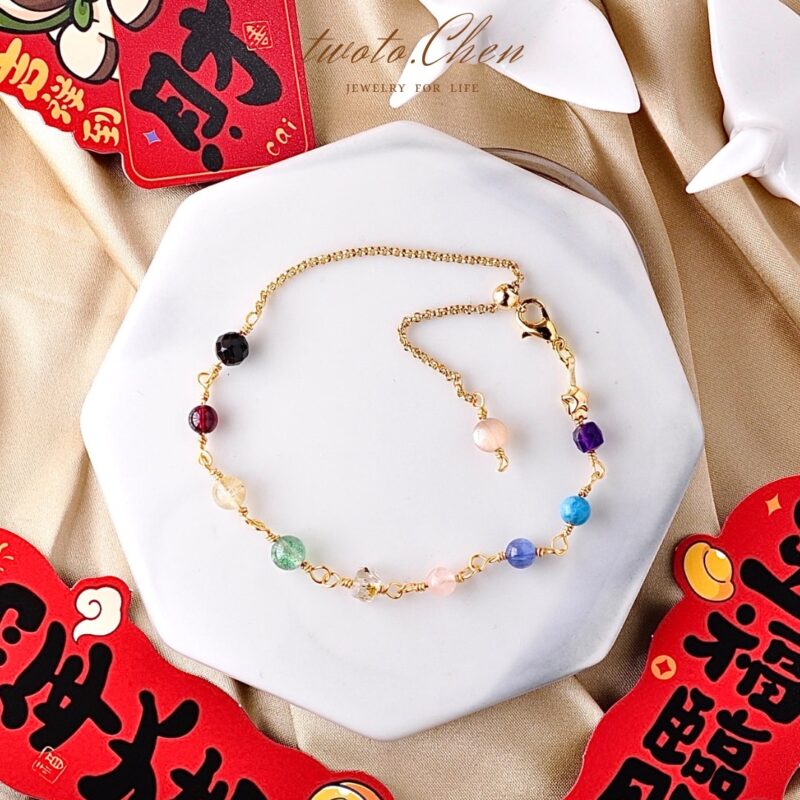 運來七脈輪手鍊 | 給生活一點剛剛好的順
