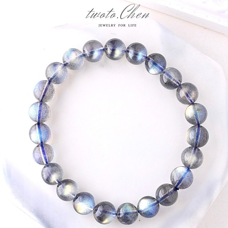 嚴選單品｜高品淨體灰月光手鏈 ：留一點安靜給自己