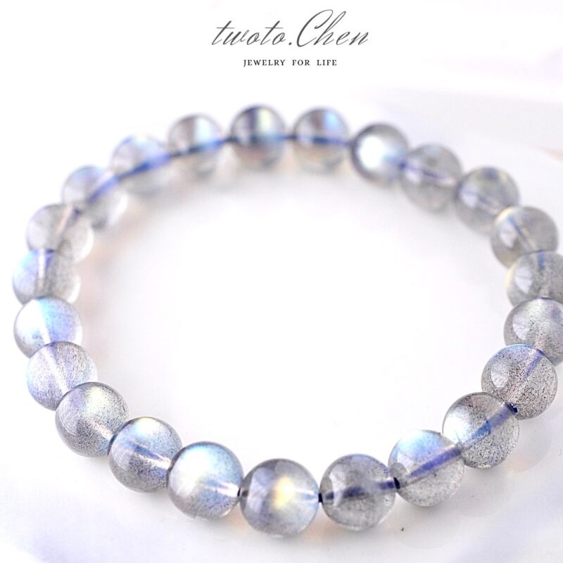 嚴選單品｜高品淨體灰月光手鏈 ：留一點安靜給自己