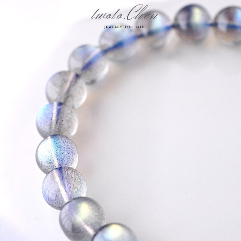 嚴選單品｜高品淨體灰月光手鏈 ：留一點安靜給自己