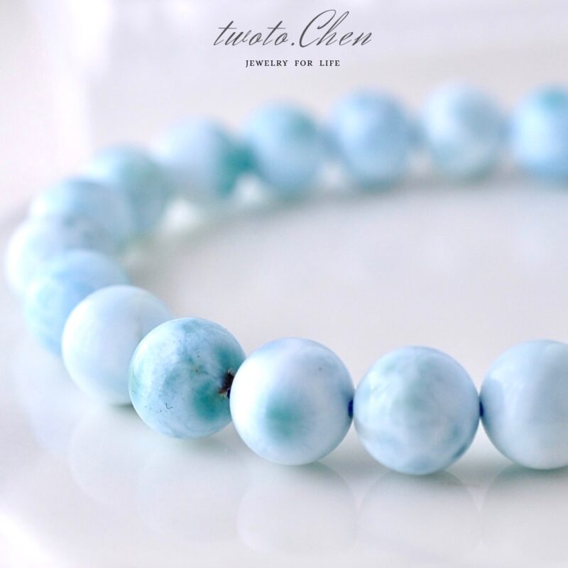 嚴選單品｜拉力馬海紋石。蔚藍的凝固海浪