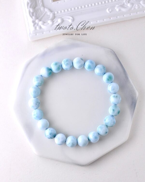 嚴選單品｜拉力馬海紋石。蔚藍的凝固海浪