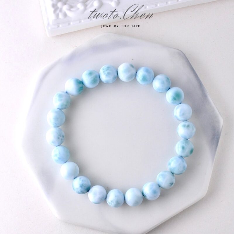 嚴選單品｜拉力馬海紋石。蔚藍的凝固海浪