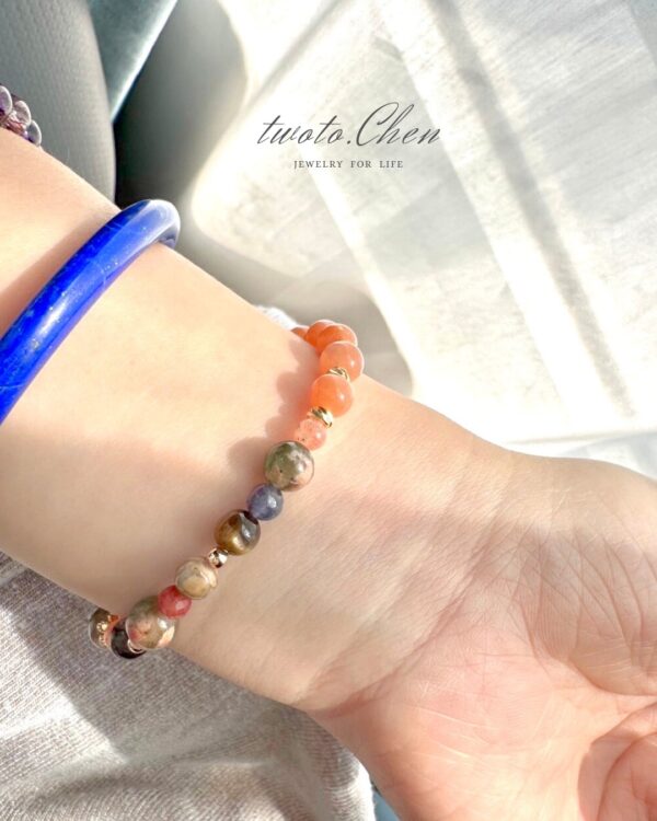 【 復古系列 ｜ 花熠星礫 】 開運招財・自信神采・心靈守護：閃耀於事業與清明心境的溫柔光芒