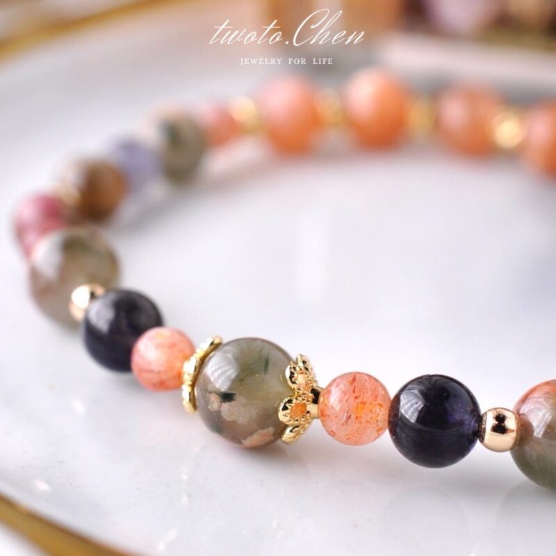 【 復古系列 ｜ 花熠星礫 】 開運招財・自信神采・心靈守護：閃耀於事業與清明心境的溫柔光芒