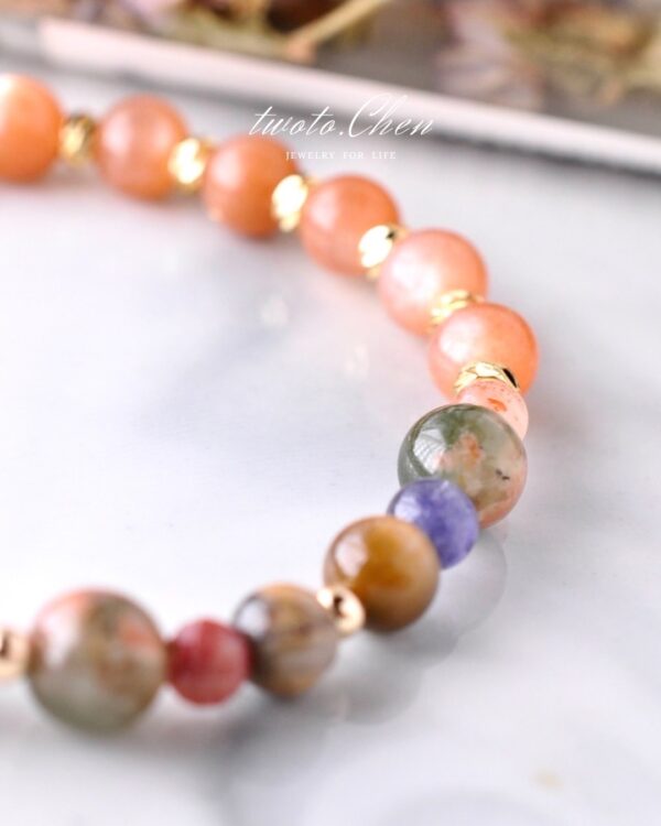 【 復古系列 ｜ 花熠星礫 】 開運招財・自信神采・心靈守護：閃耀於事業與清明心境的溫柔光芒