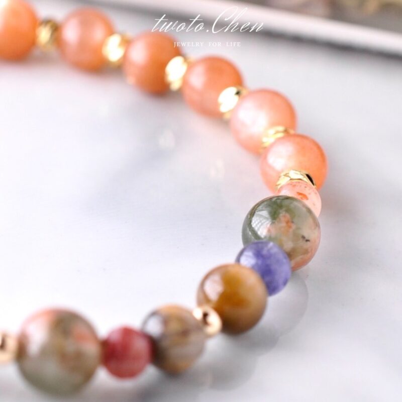 【 復古系列 ｜ 花熠星礫 】 開運招財・自信神采・心靈守護：閃耀於事業與清明心境的溫柔光芒