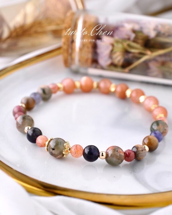 【 復古系列 ｜ 花熠星礫 】 開運招財・自信神采・心靈守護：閃耀於事業與清明心境的溫柔光芒