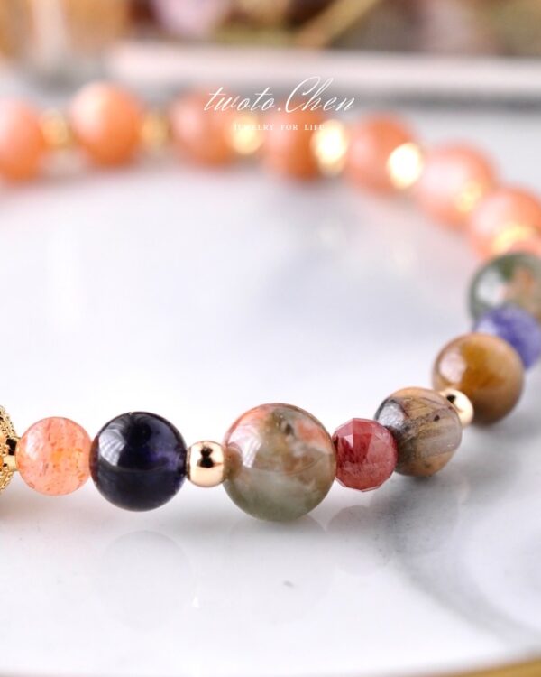 【 復古系列 ｜ 花熠星礫 】 開運招財・自信神采・心靈守護：閃耀於事業與清明心境的溫柔光芒