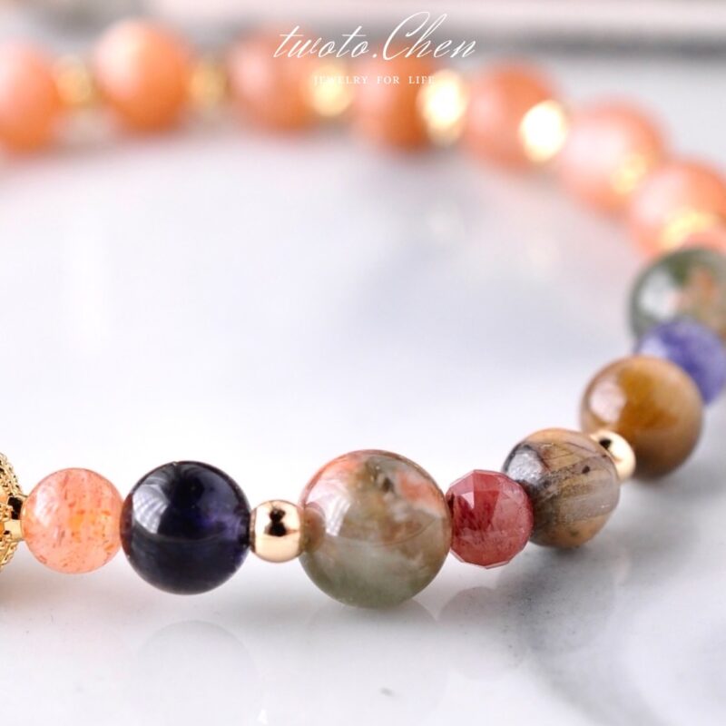 【 復古系列 ｜ 花熠星礫 】 開運招財・自信神采・心靈守護：閃耀於事業與清明心境的溫柔光芒