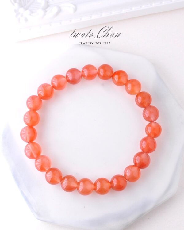 【鴻運 • 紅韻】| 嚴選南紅瑪瑙手串