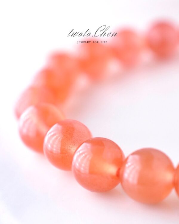 【鴻運 • 紅韻】| 嚴選南紅瑪瑙手串 微距