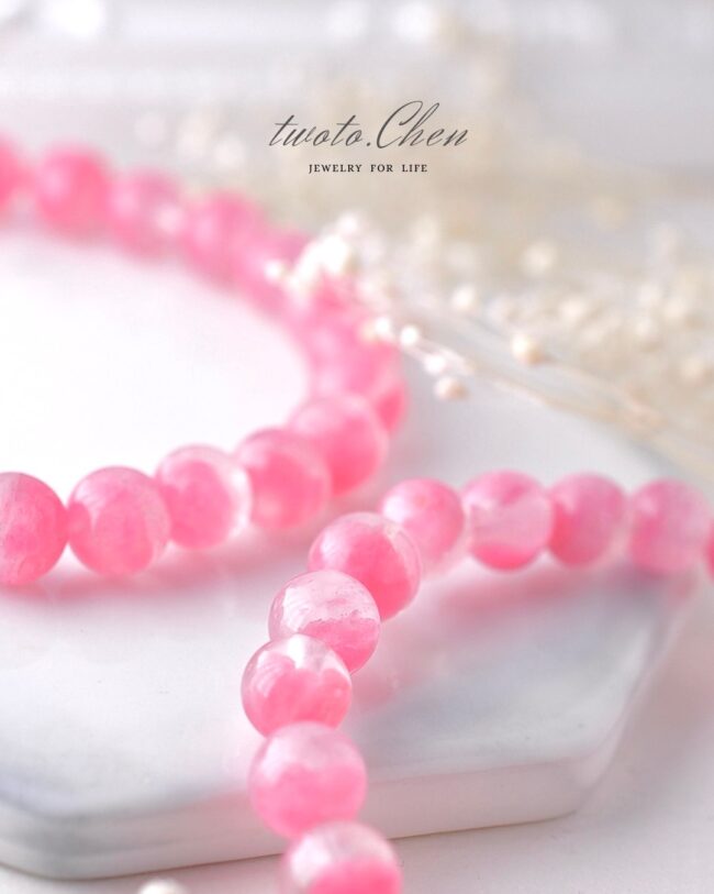 嚴選單品｜櫻花雨薔薇輝石：腕間一場永不凋謝的春天