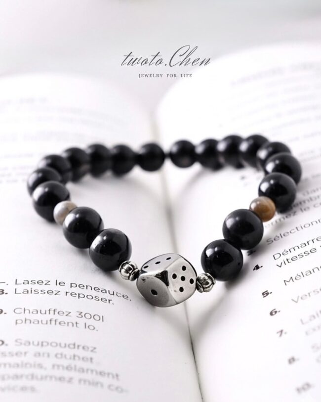 典藏原創｜讓幸運成為你的穿搭日常｜金運石 x 黑金骨幹