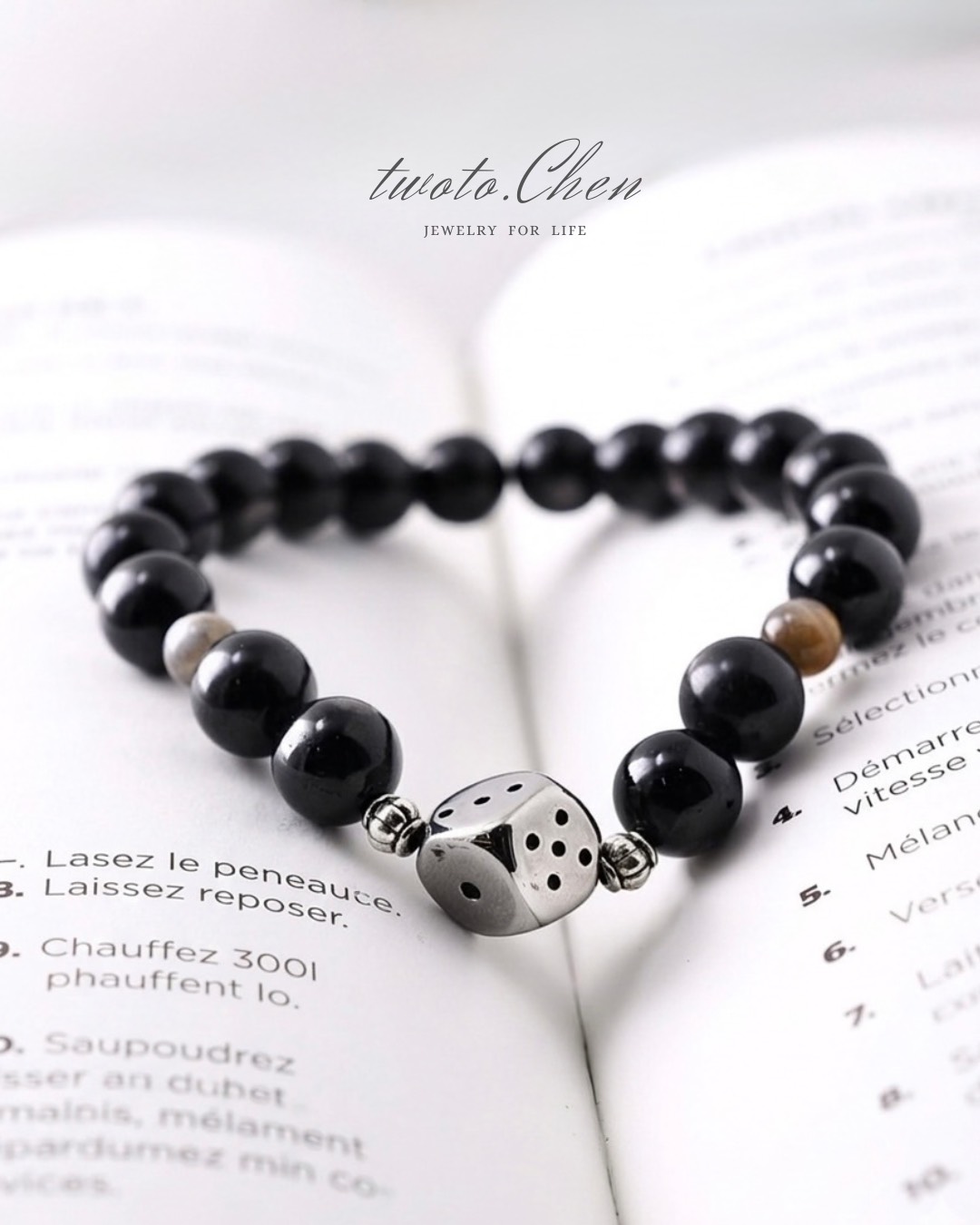 典藏原創｜讓幸運成為你的穿搭日常｜金運石 x 黑金骨幹