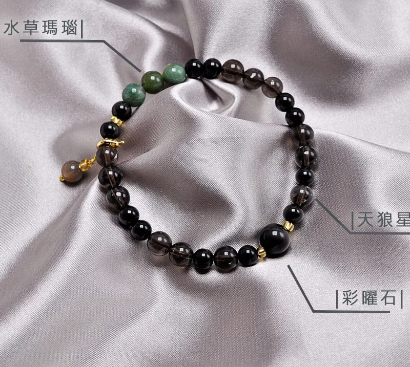 典藏原創 | 影律. 正能量共振頻率 | 天狼星隕石 /水草瑪瑙/彩曜石