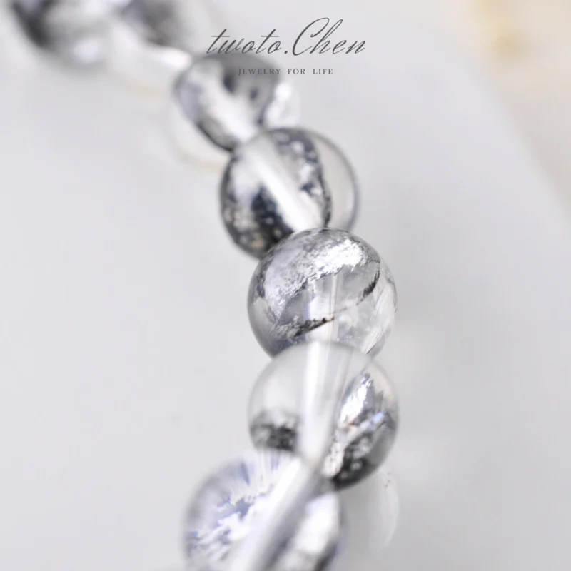 巴基斯坦閃靈鑽 閃銀特寫