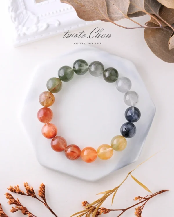 嚴選單品 | 彩兔毛水晶手鍊：織就日常的溫潤光譜