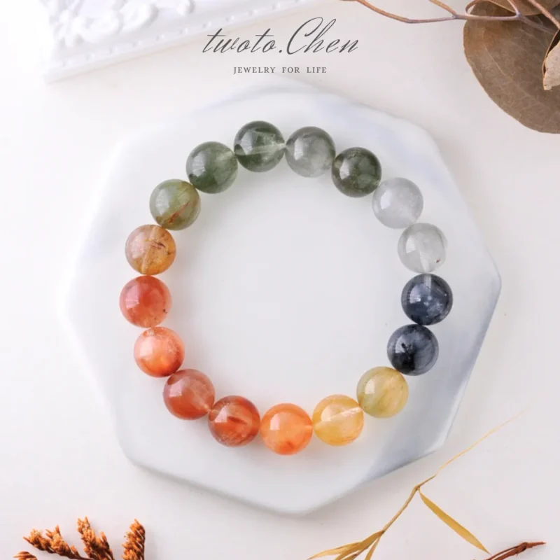 嚴選單品 | 彩兔毛水晶手鍊：織就日常的溫潤光譜