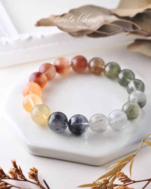 嚴選單品 | 彩兔毛水晶手鍊：織就日常的溫潤光譜