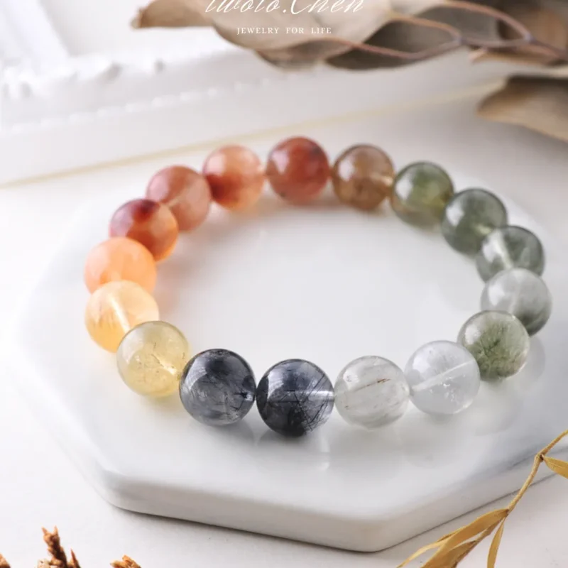 嚴選單品 | 彩兔毛水晶手鍊：織就日常的溫潤光譜