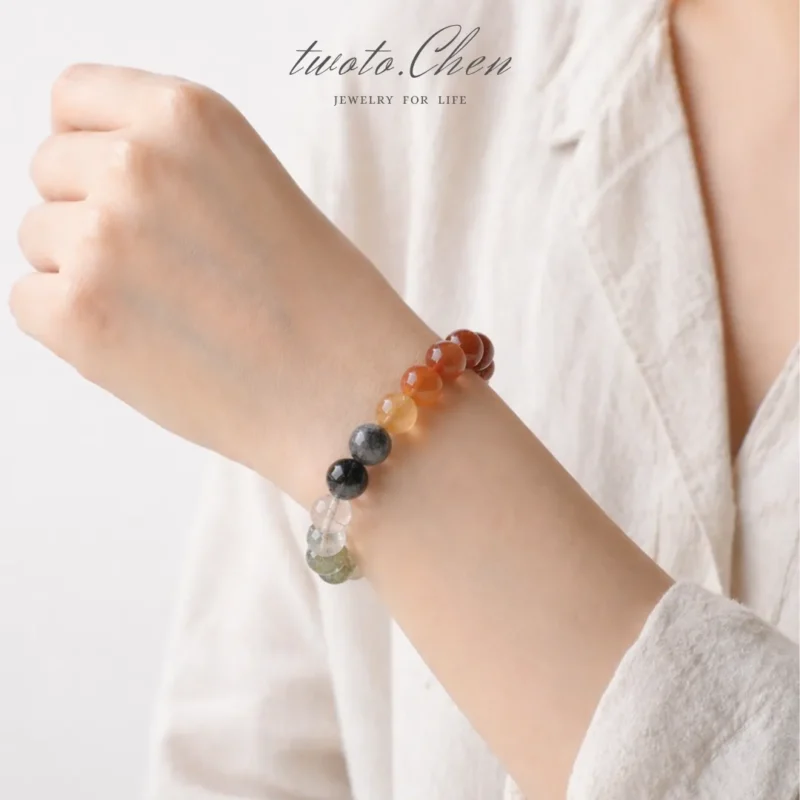 嚴選單品 | 彩兔毛水晶手鍊：織就日常的溫潤光譜
